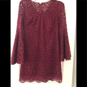 Red lace dress!!!!  Sexy red lace